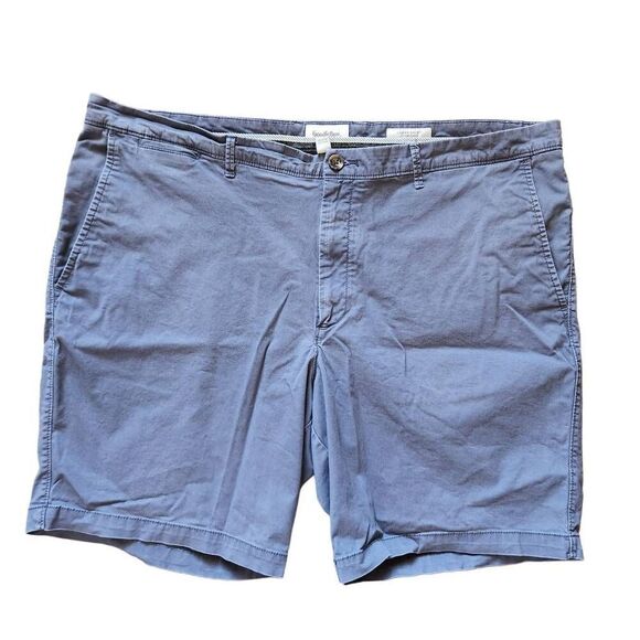 Goodfellow blue mens size 42 chino cotton summer casual shorts - Picture 1 of 4